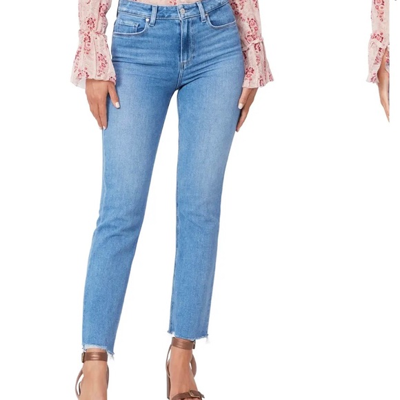 PAIGE Denim - Paige CINDY high rise straight ankle jeans, never worn with tags